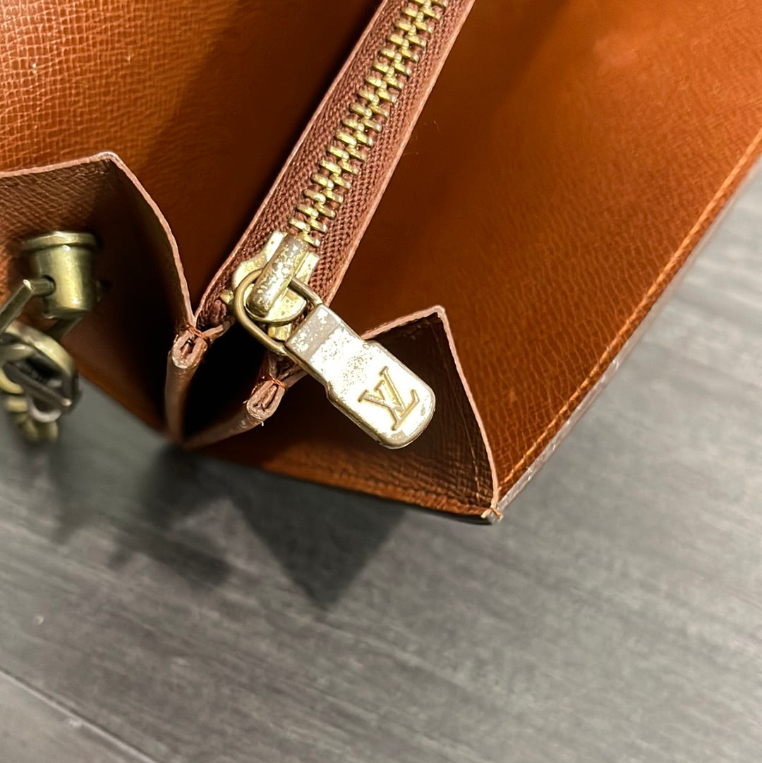 SOLD! Louis Vuitton Monogram Wallet on Chain