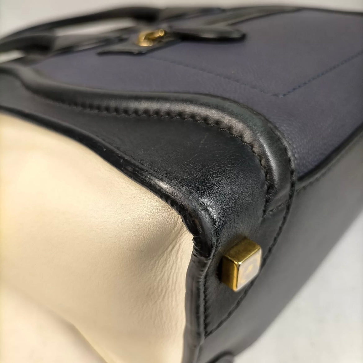 Celine Tri Color Luggage Tote