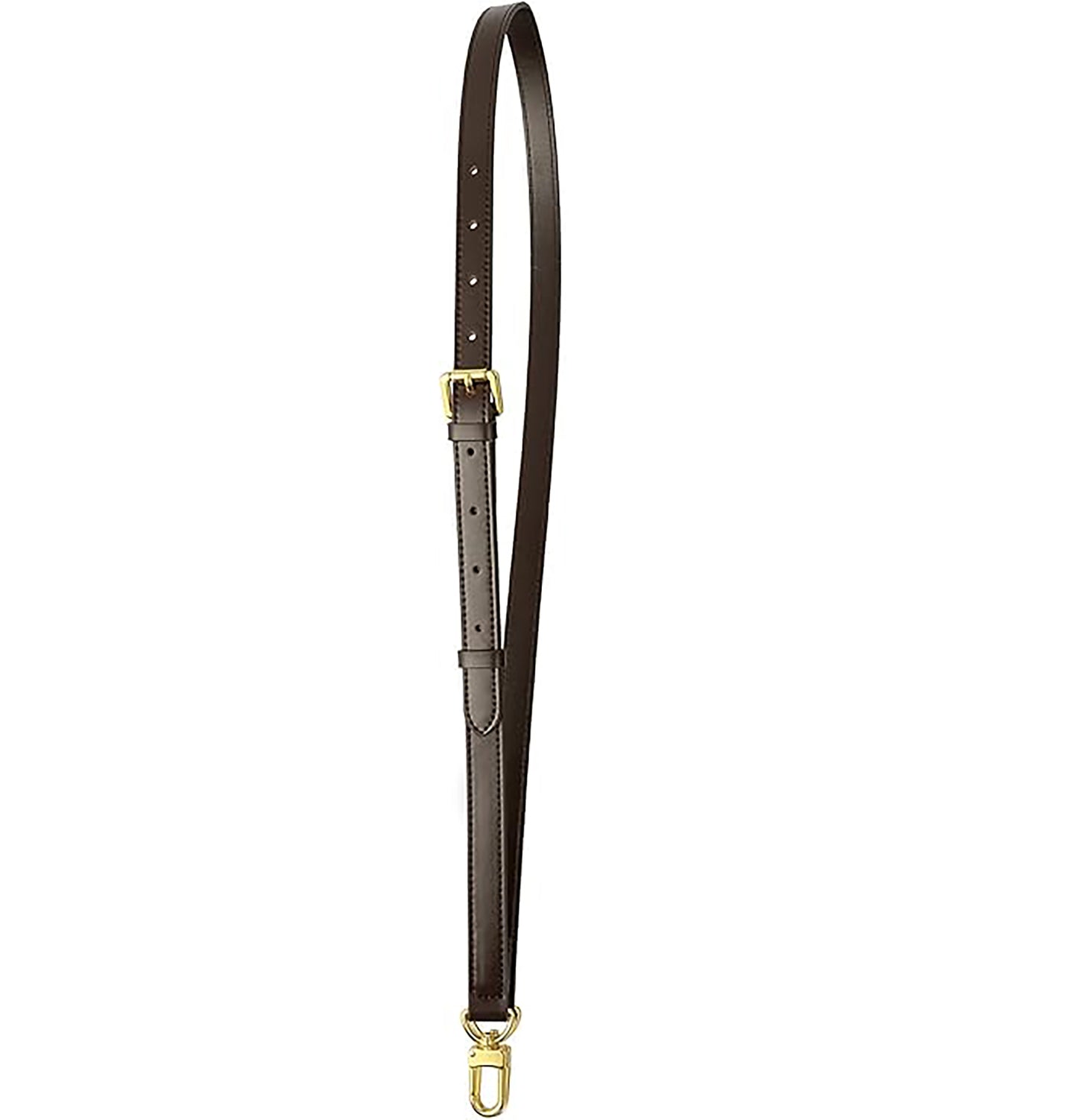 NEW Vachetta Leather Adjustable Crossbody Strap (Brown)