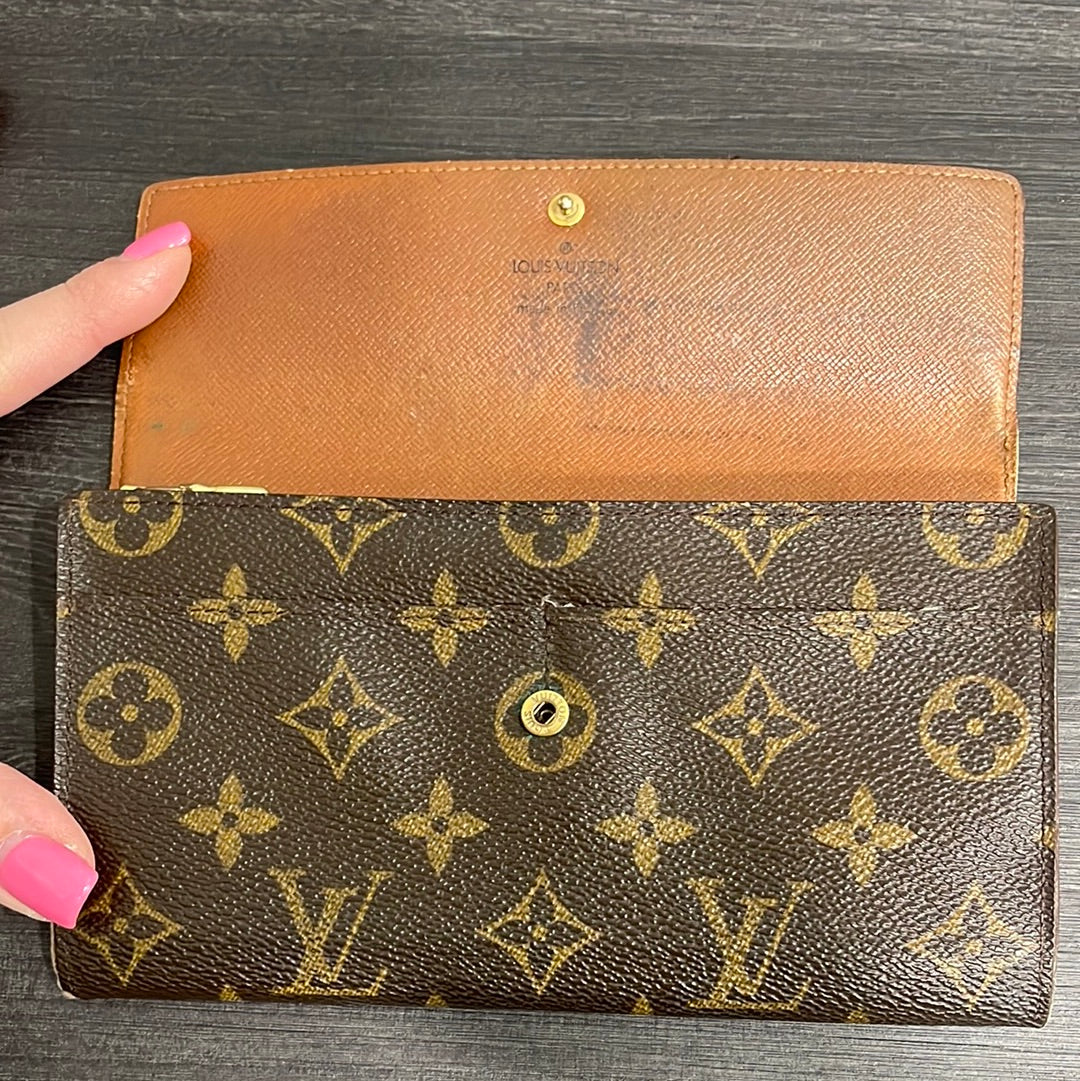 SOLD! Louis Vuitton Monogram Wallet