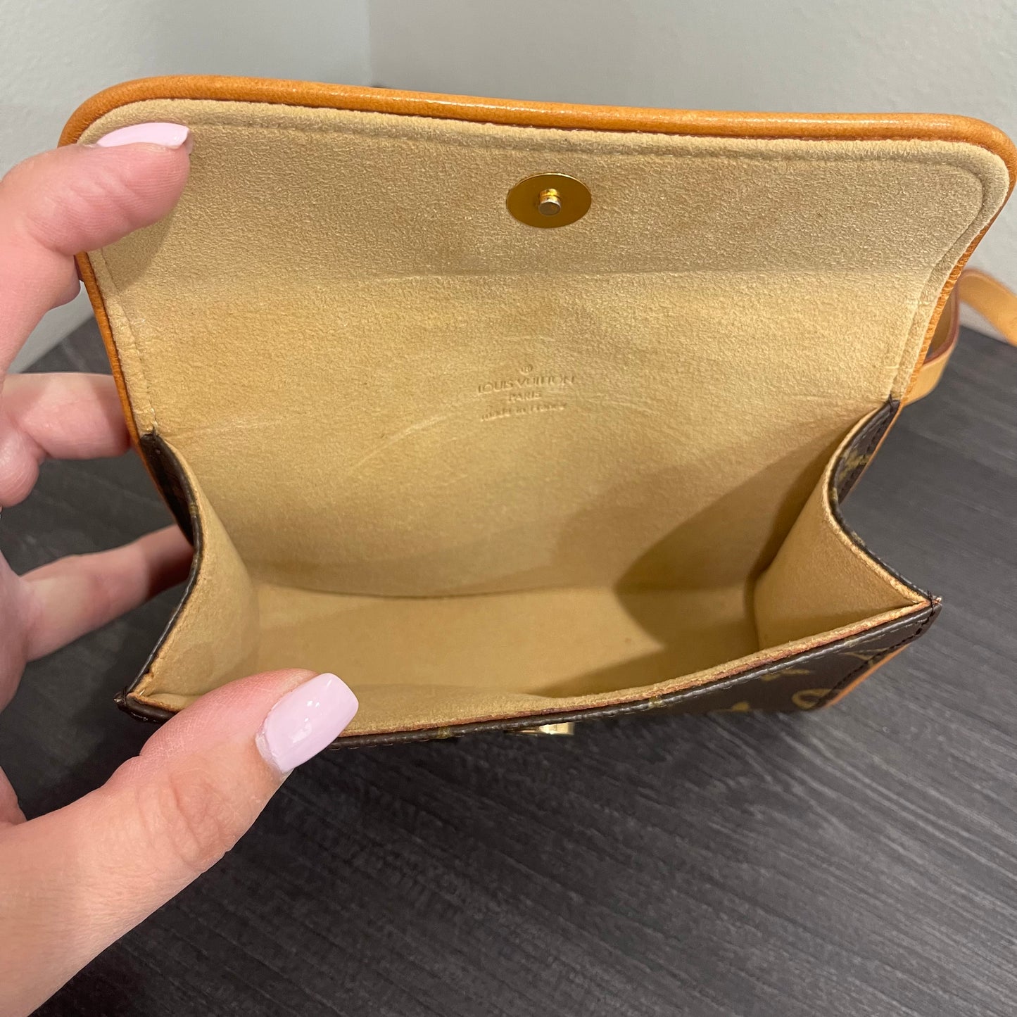 SOLD! Louis Vuitton Monogram Florentine Bum Bag XS