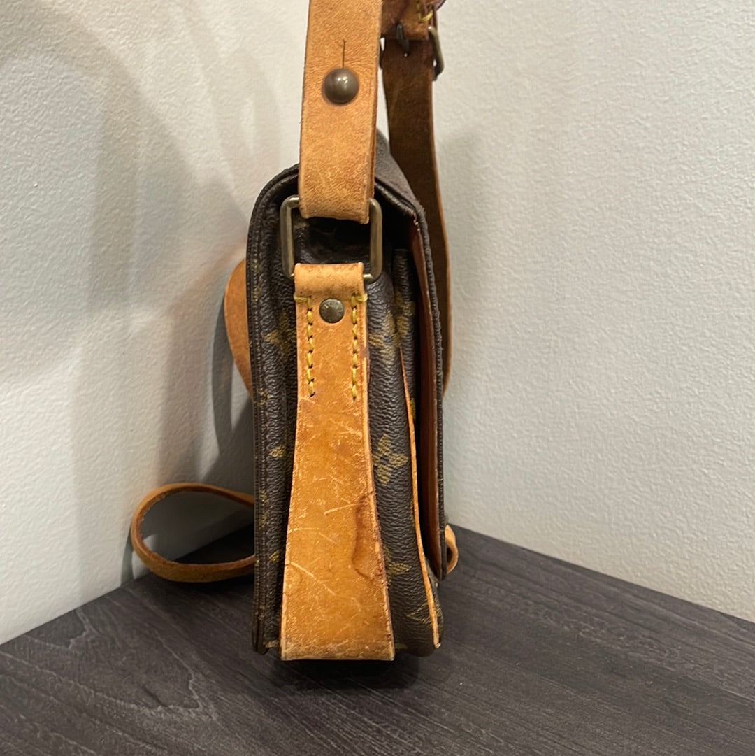 SOLD! Louis Vuitton Monogram Cartouchiere MM