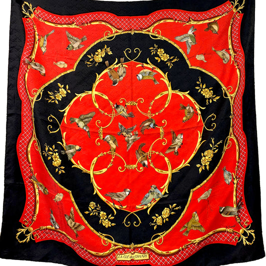 BF-09 HERMES Silk Scarf