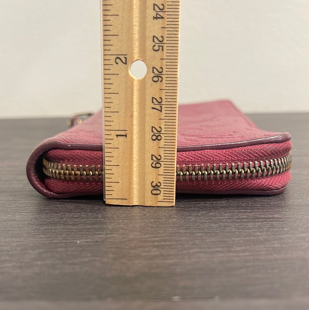 SOLD! Louis Vuitton Empreinte Zippy Wallet