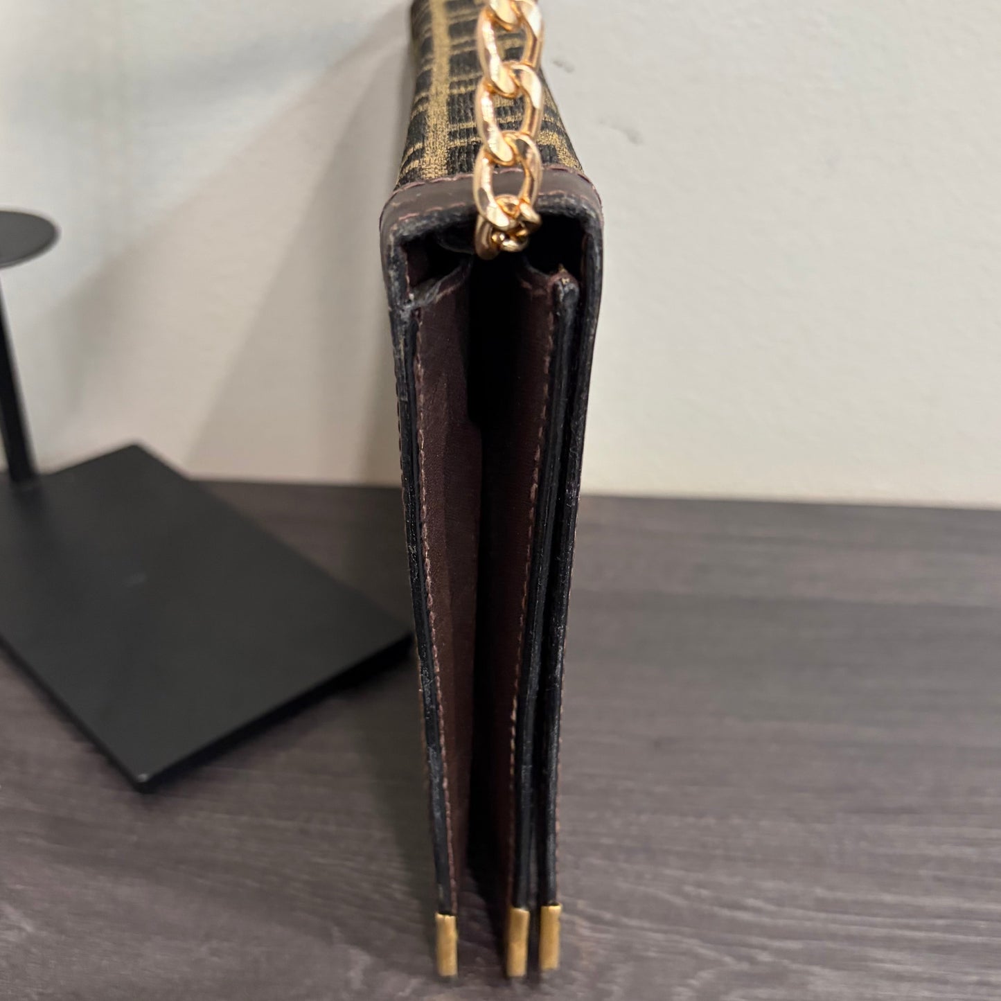 1215-07 FENDI Vintage Zucca Pouch