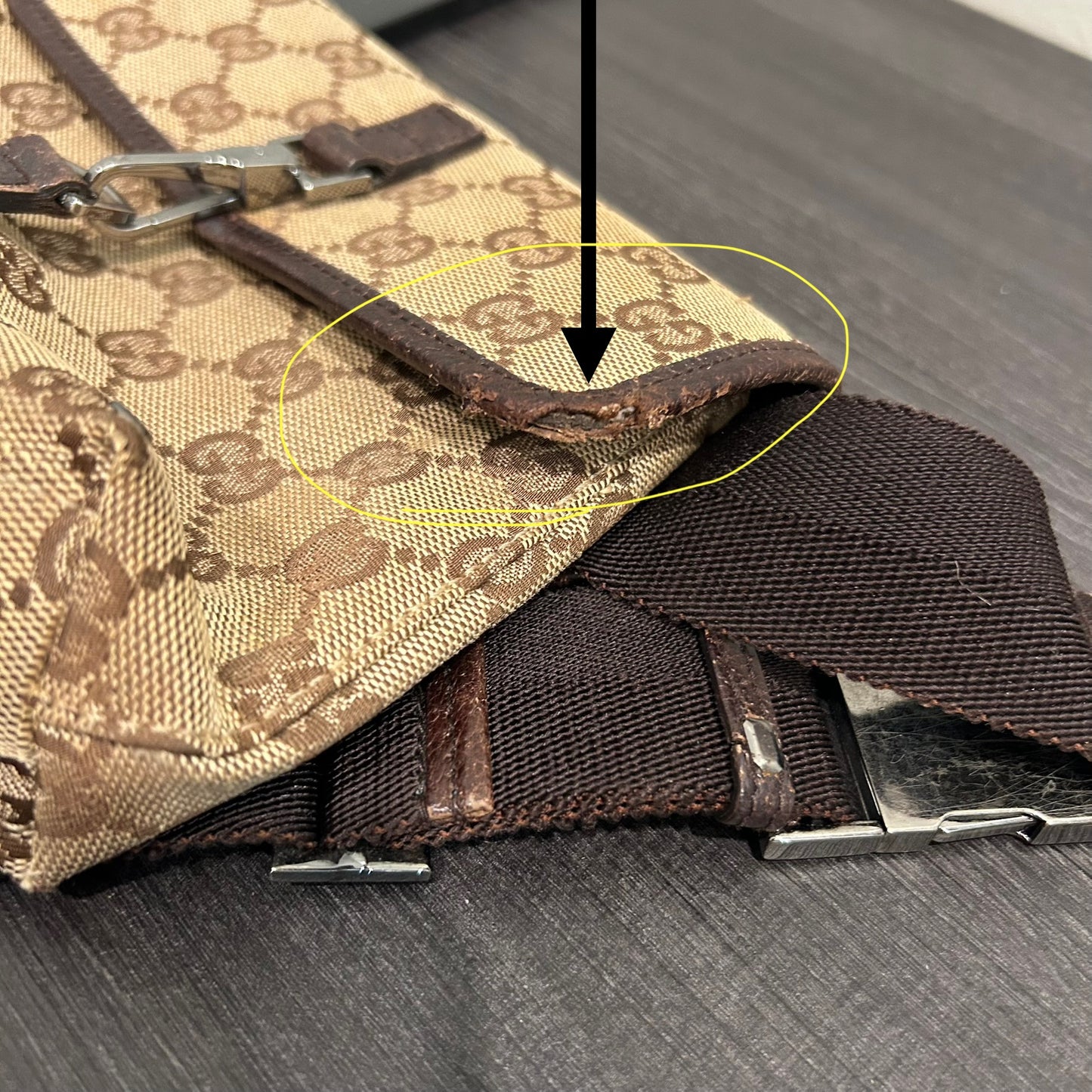 1021 GUCCI Waist Bum Bag