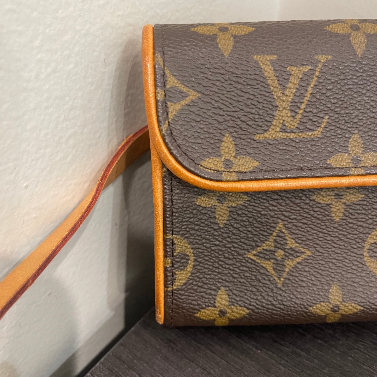 SOLD! Louis Vuitton Monogram Florentine Bum Bag XS