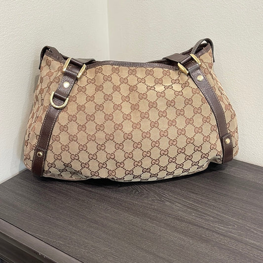 SOLD! Gucci GG Canvas Tote