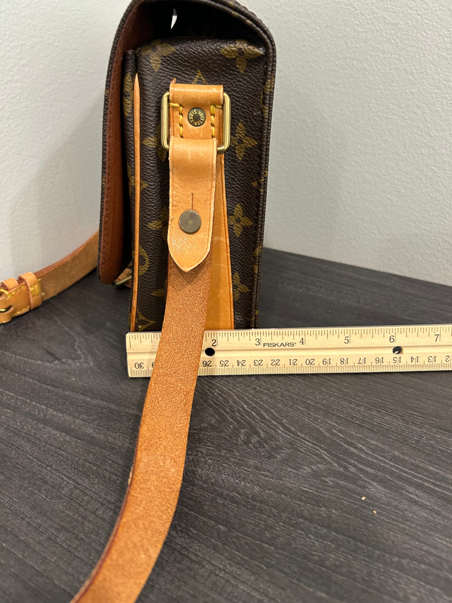 SOLD! Louis Vuitton Monogram Cartouchiere