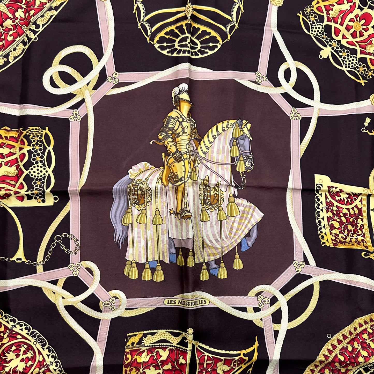 4002 HERMÈS 90cm Silk Scarf MSRP $620