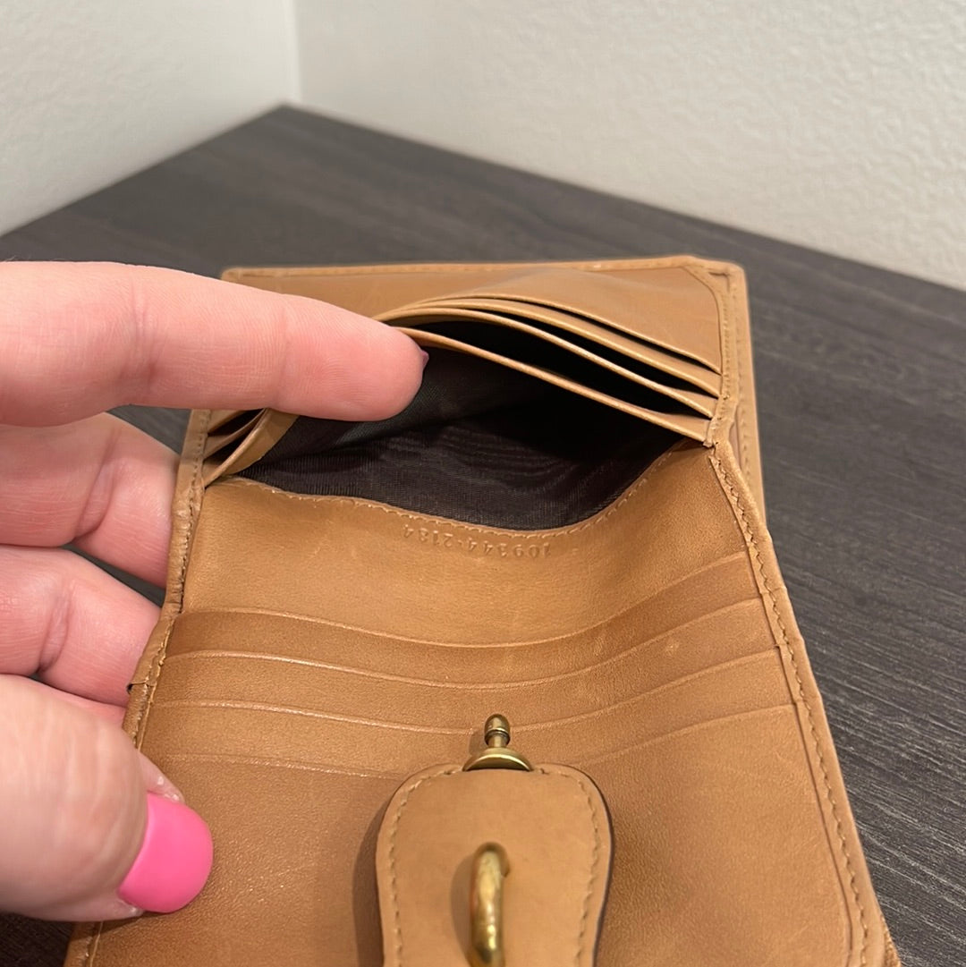 SOLD! 2 Piece Set - Gucci Canvas GG Wallets