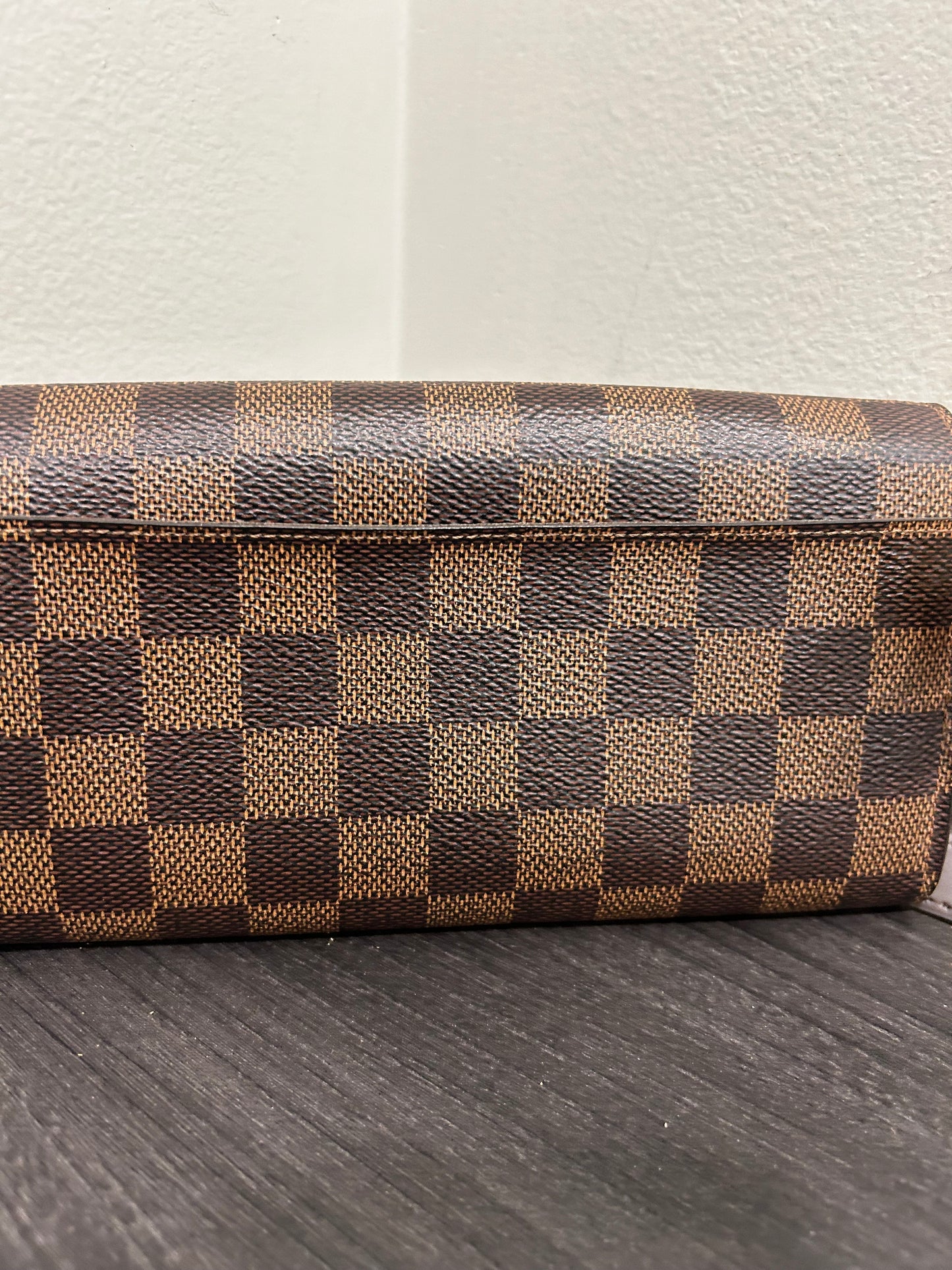 SOLD! Louis Vuitton Damier Wallet w/ Strap
