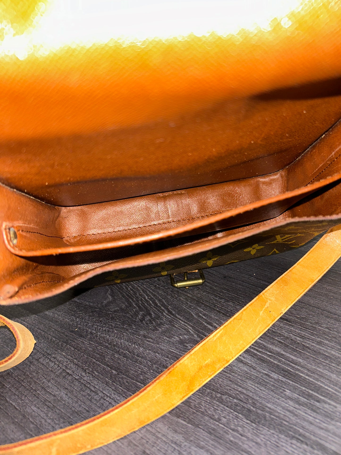 SOLD! Louis Vuitton Monogram Cartouchiere