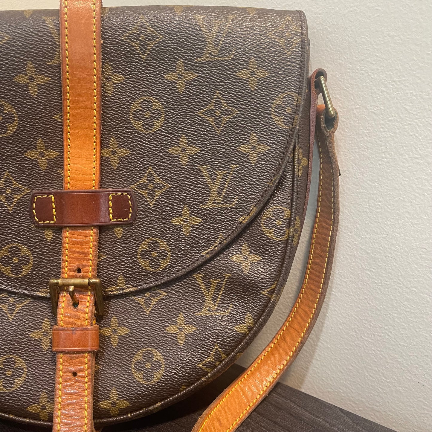 SOLD! Louis Vuitton Monogram Chantilly GM Crossbody