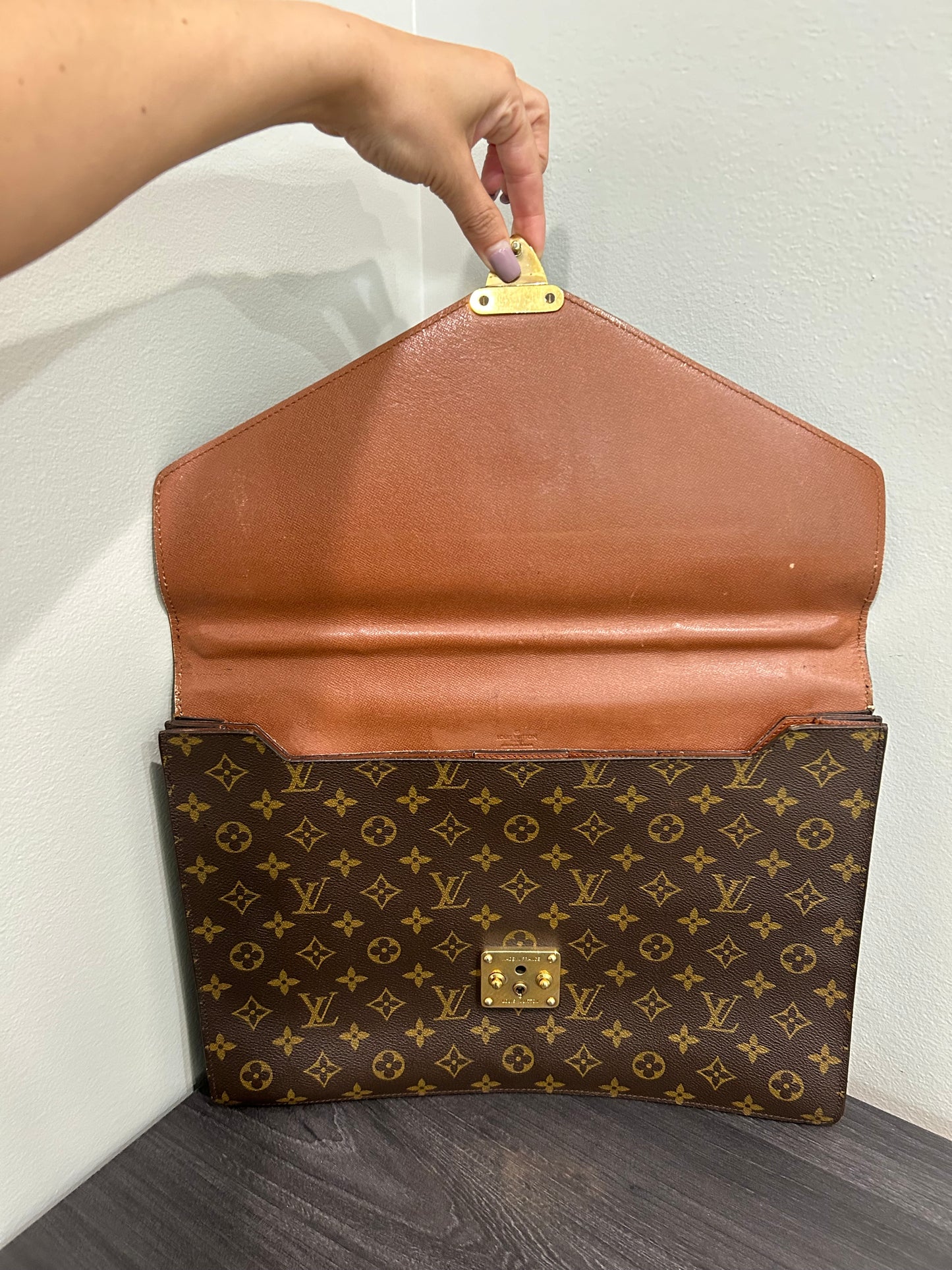 SOLD! Louis Vuitton Monogram Briefcase