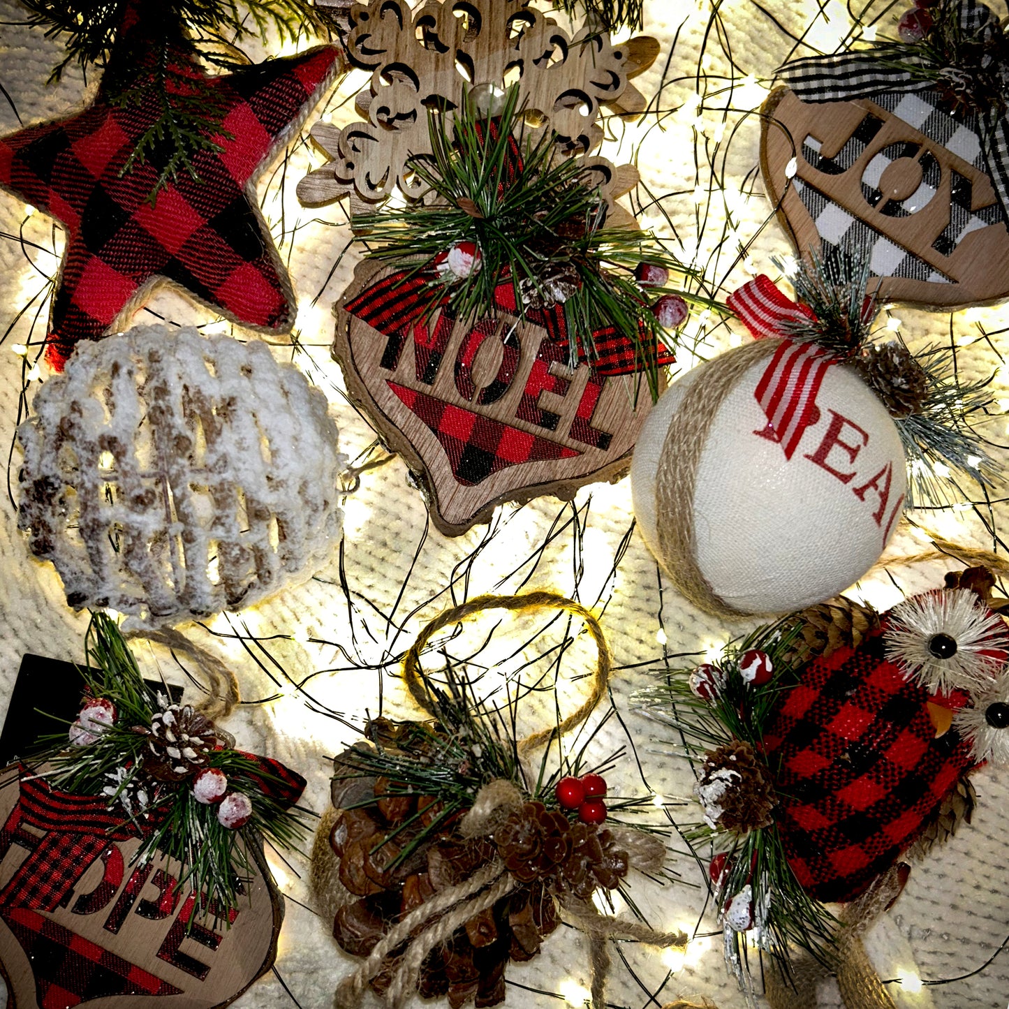 Country Craft Ornament for Charity