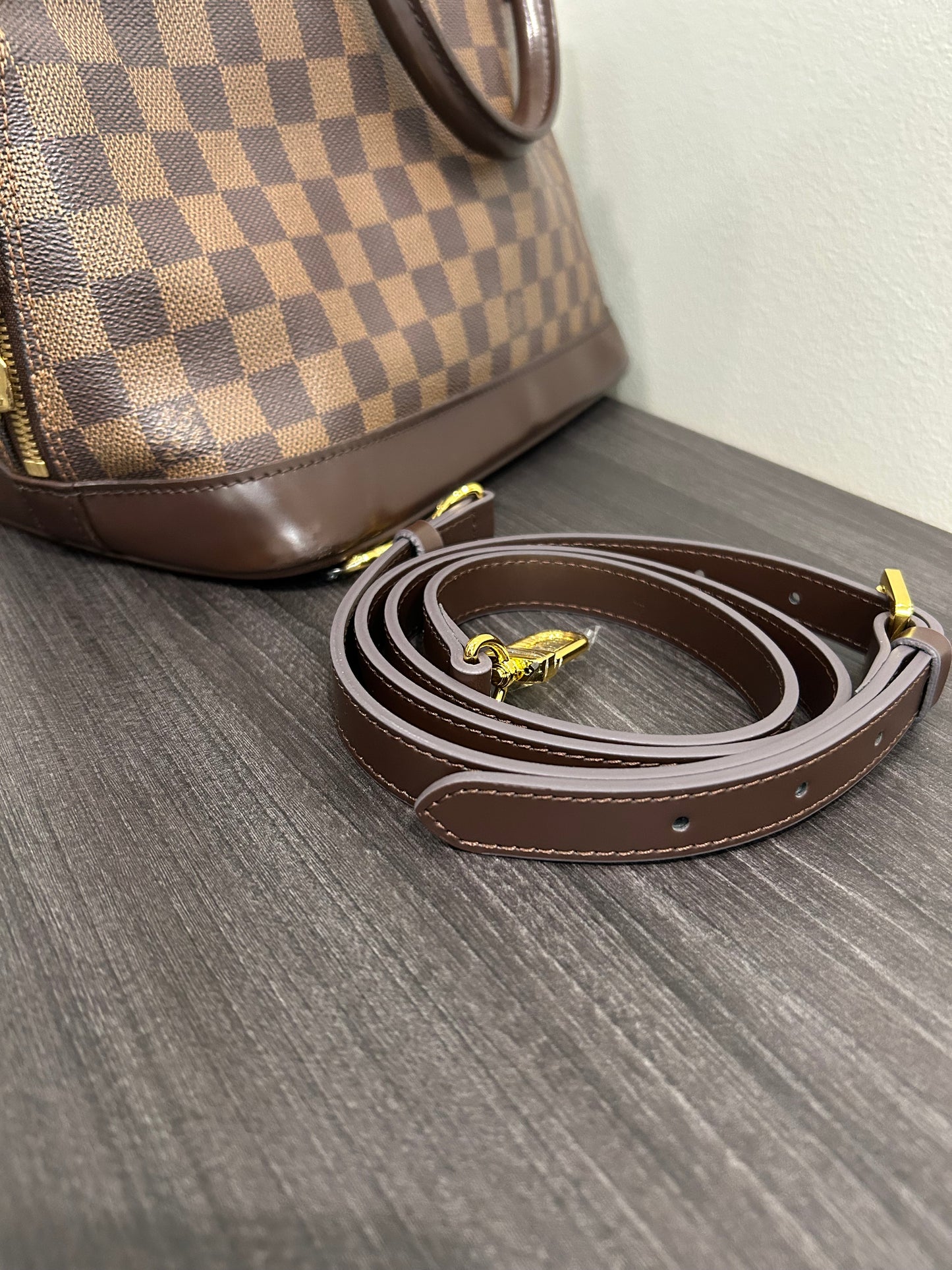 SOLD! Louis Vuitton Damier Alma