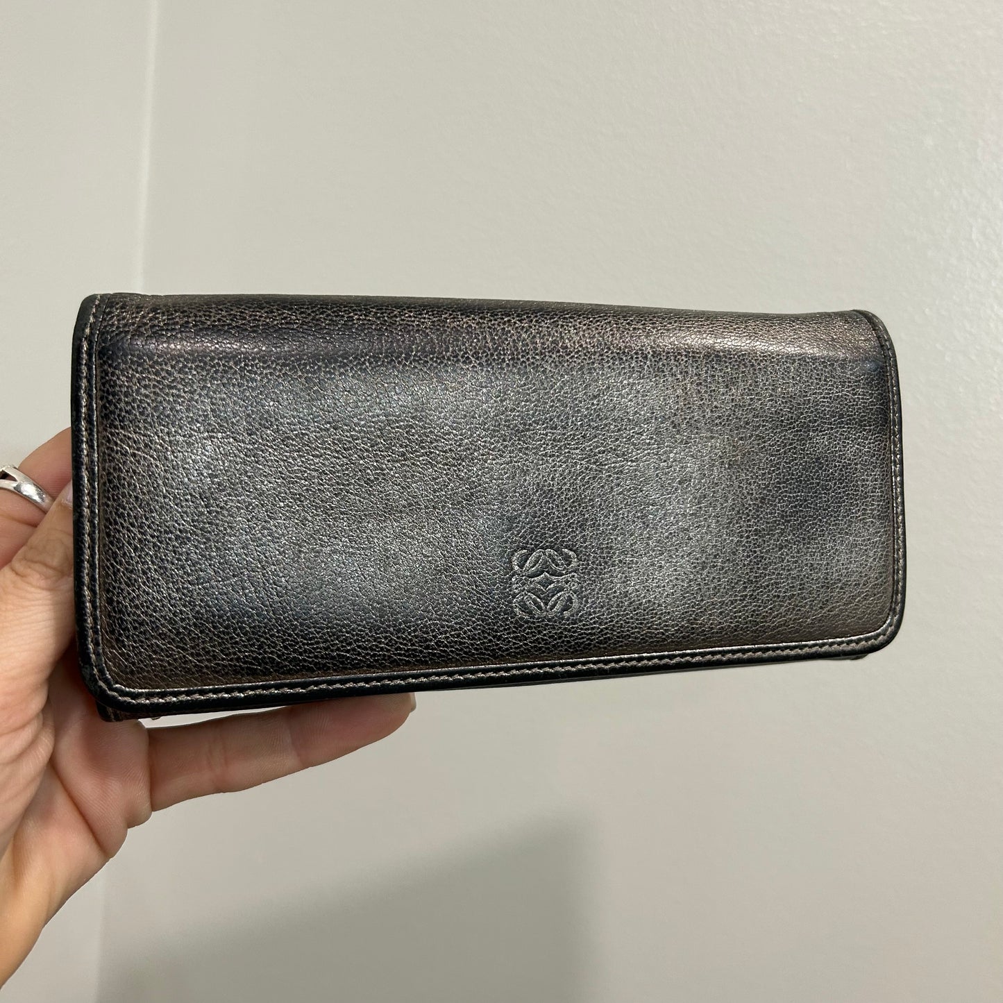 SOLD! Loewe Metallic Wallet