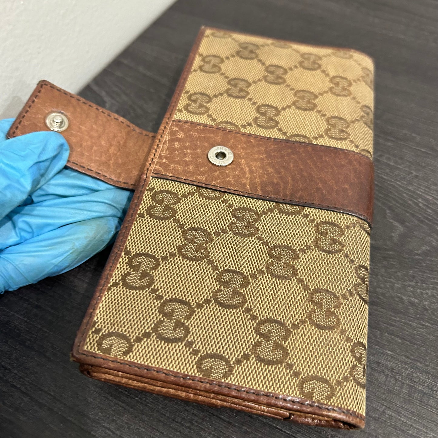 CLEARANCE Gucci Canvas Wallet