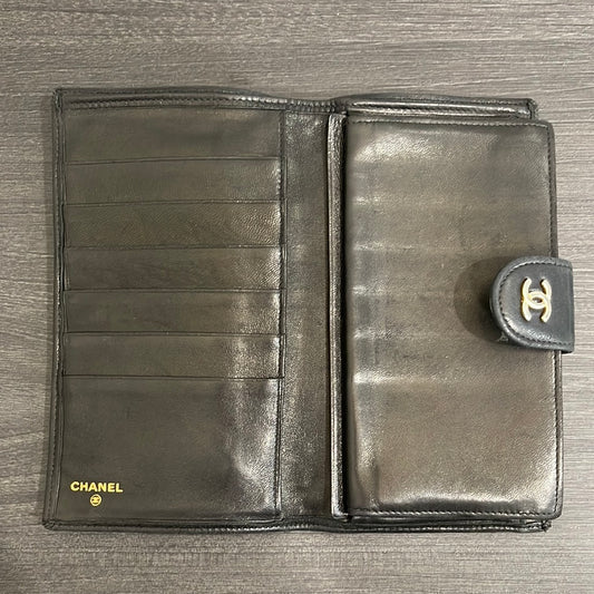 SOLD! CHANEL Leather Wallet
