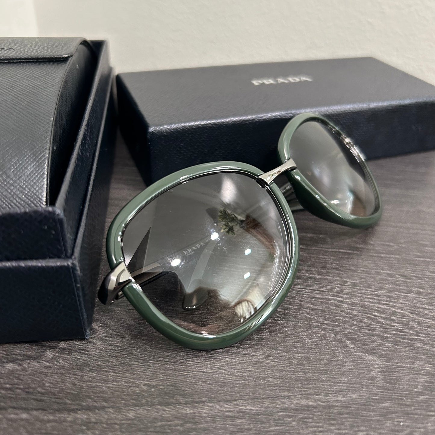 Prada Green Sunglasses