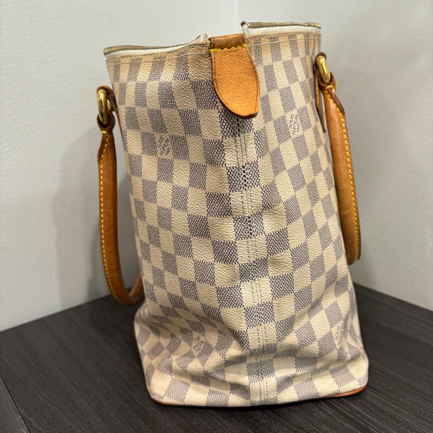 #298 LOUIS VUITTON Saleya MM Damier Azur