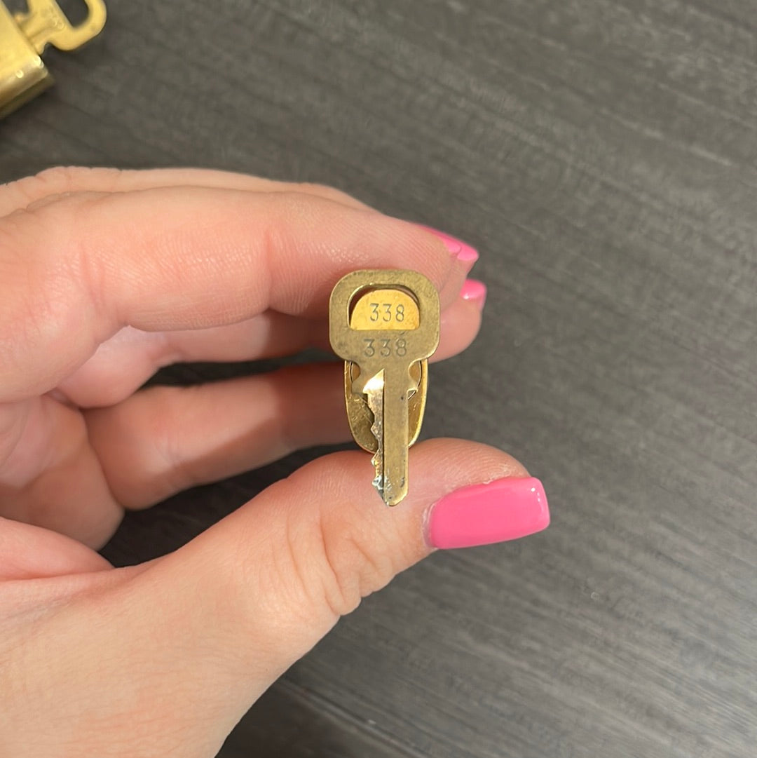 SOLD! Set of 2 Louis Vuitton Lock & Key