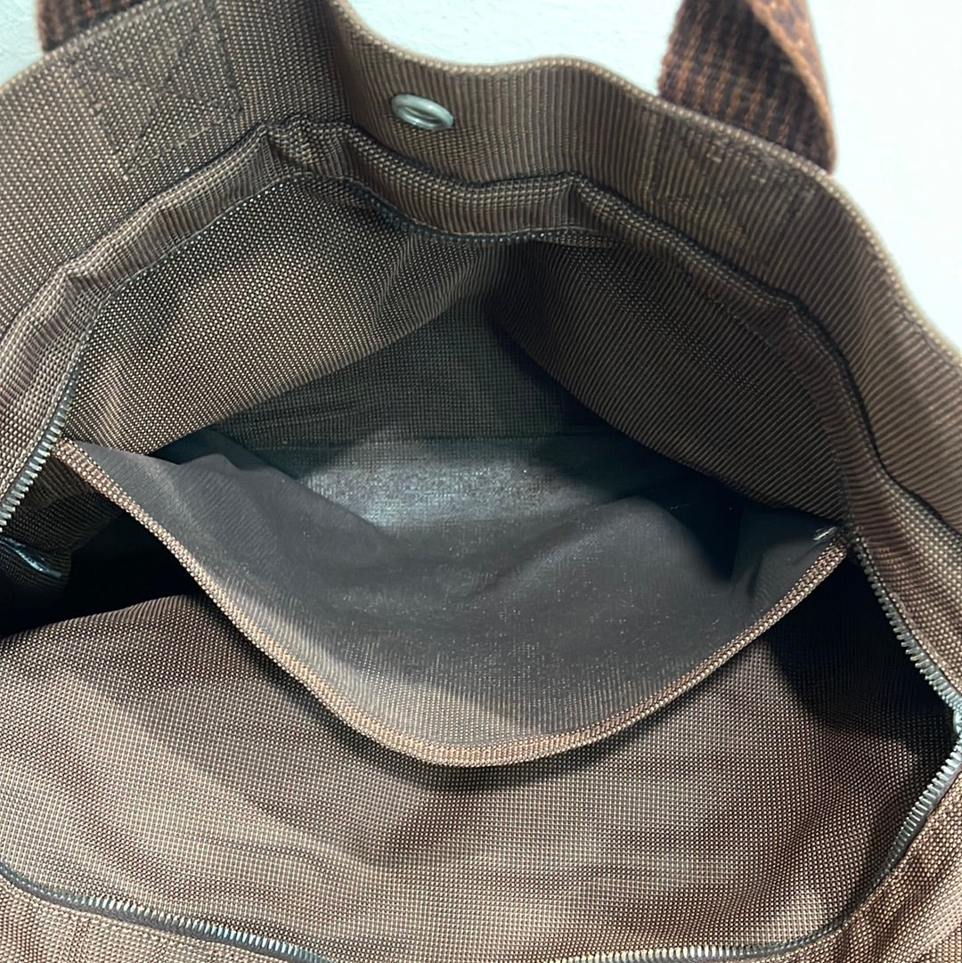 SOLD! Hermès Toile Fourre-Tout PM Tote