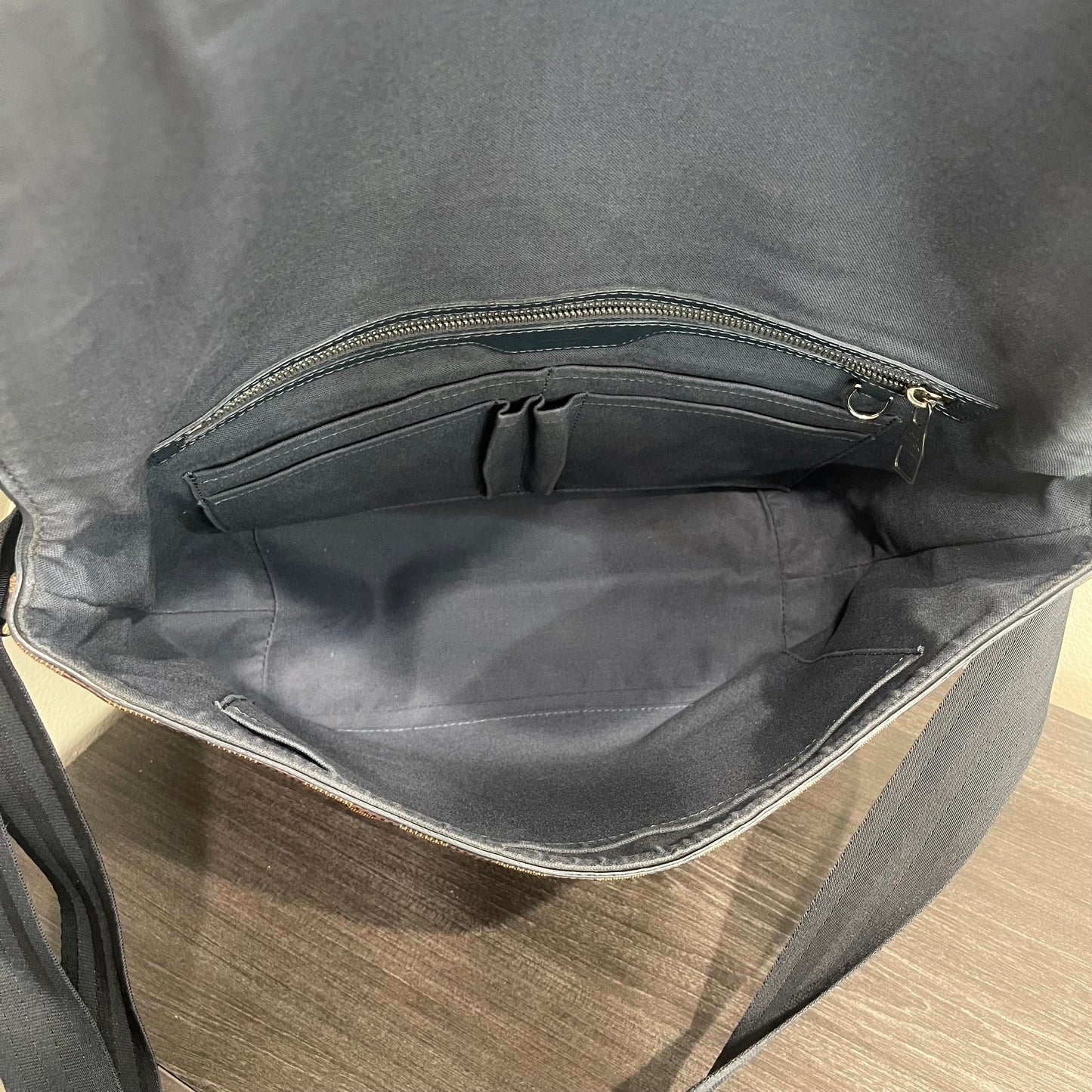 SOLD! Louis Vuitton Sprinter Damier Ebene Coated Canvas MM