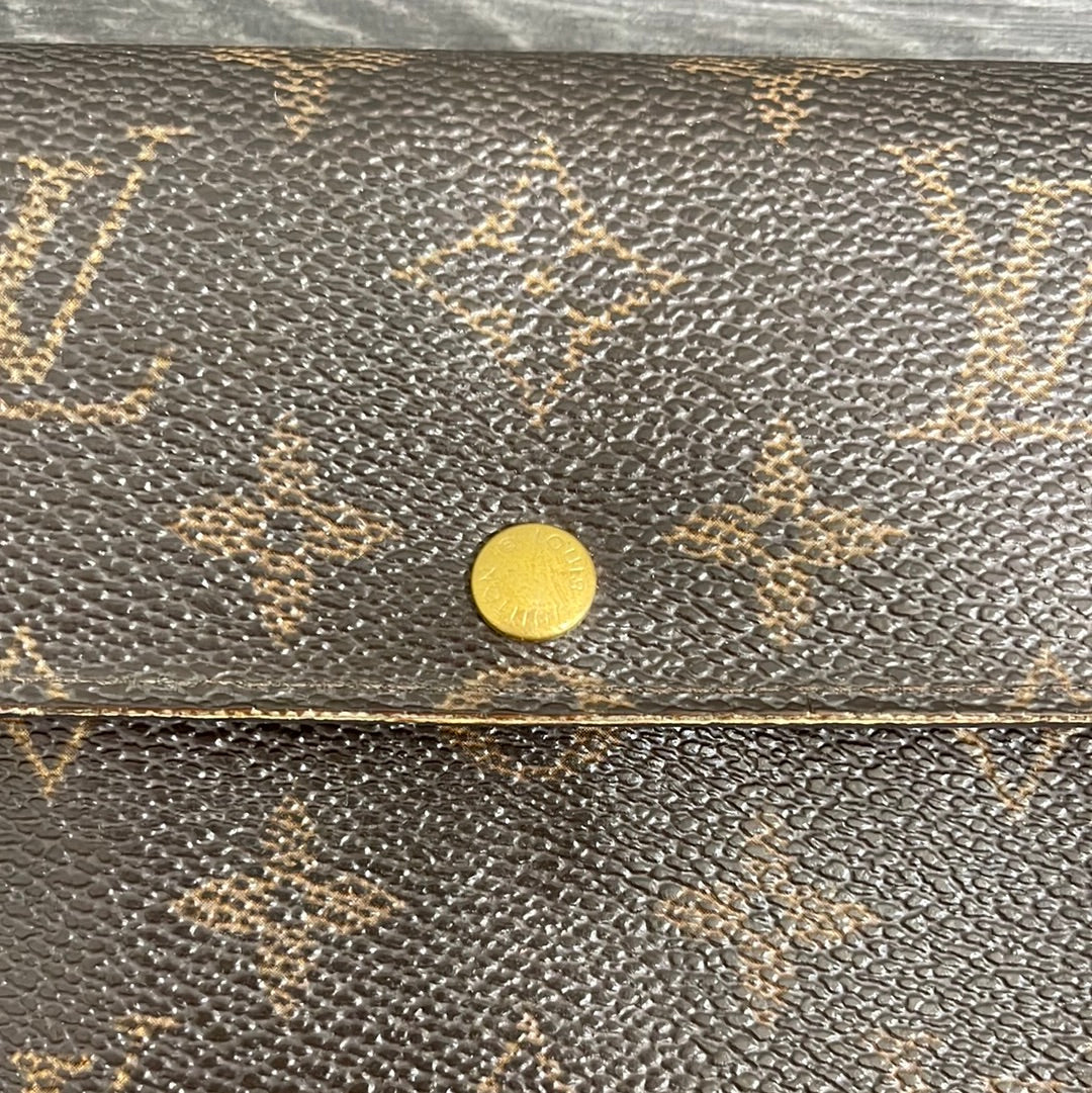 SOLD! Louis Vuitton Monogram Wallet