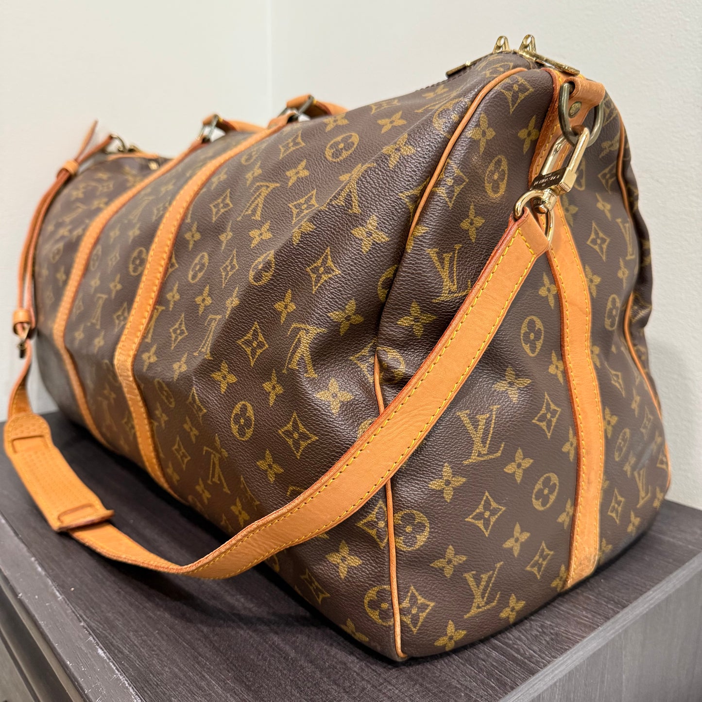 CLEARANCE #804 LOUIS VUITTON Keepall 55 Bandouliere