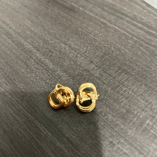 #1040 DIOR Clip-On Earrings