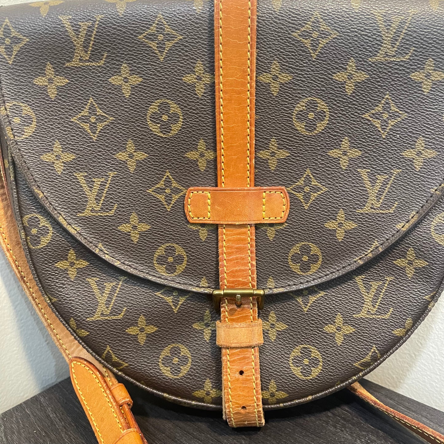 SOLD! Louis Vuitton Monogram Chantilly GM Crossbody