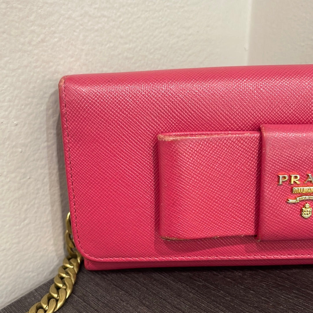 SOLD! Prada Wallet on Chain
