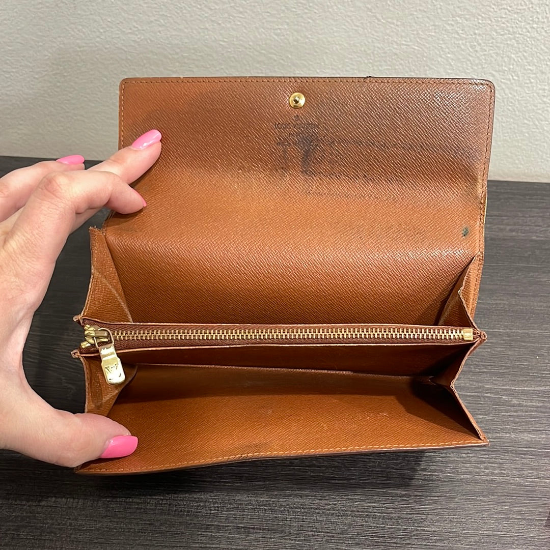 SOLD! Louis Vuitton Monogram Wallet