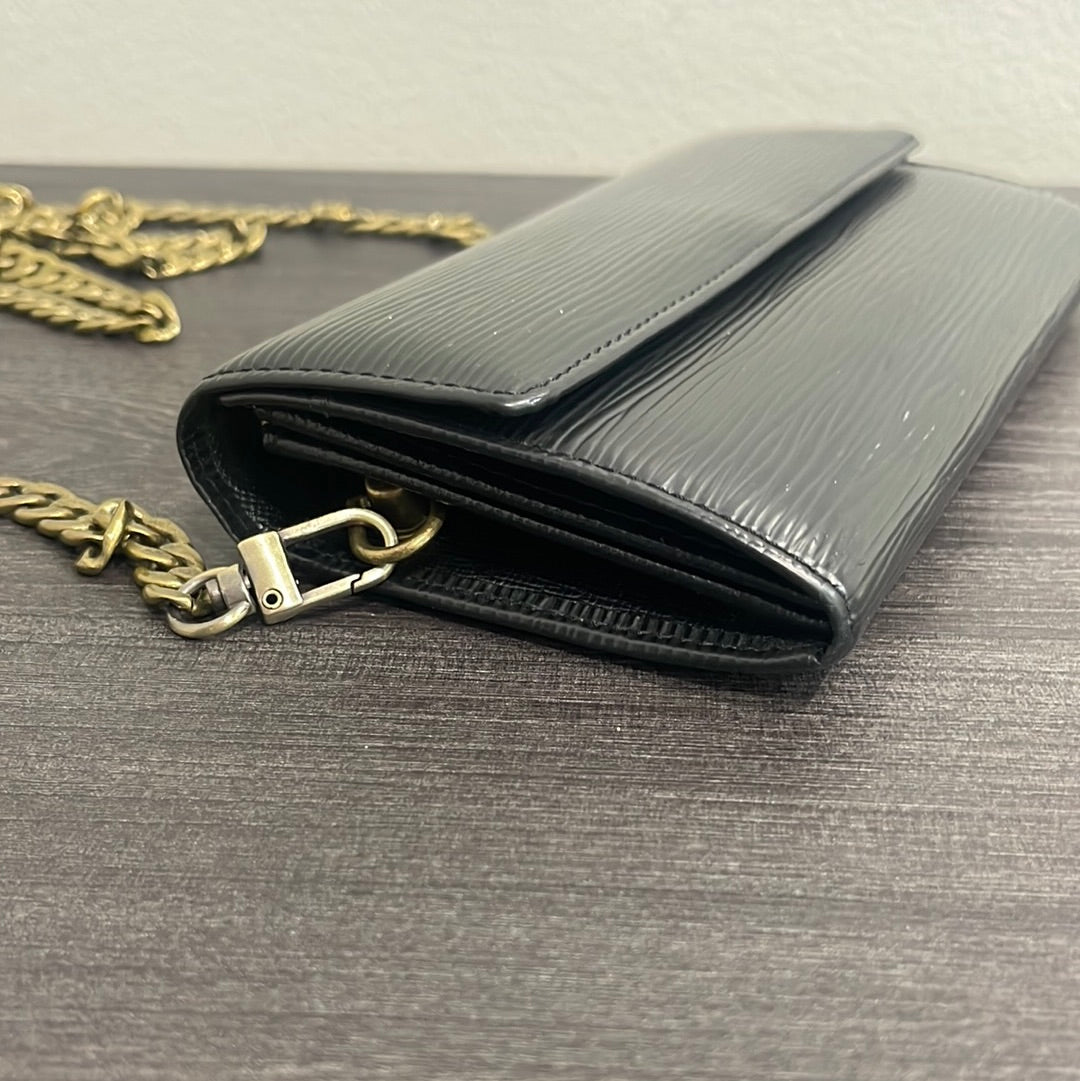 SOLD! Louis Vuitton Epi Wallet on Chain