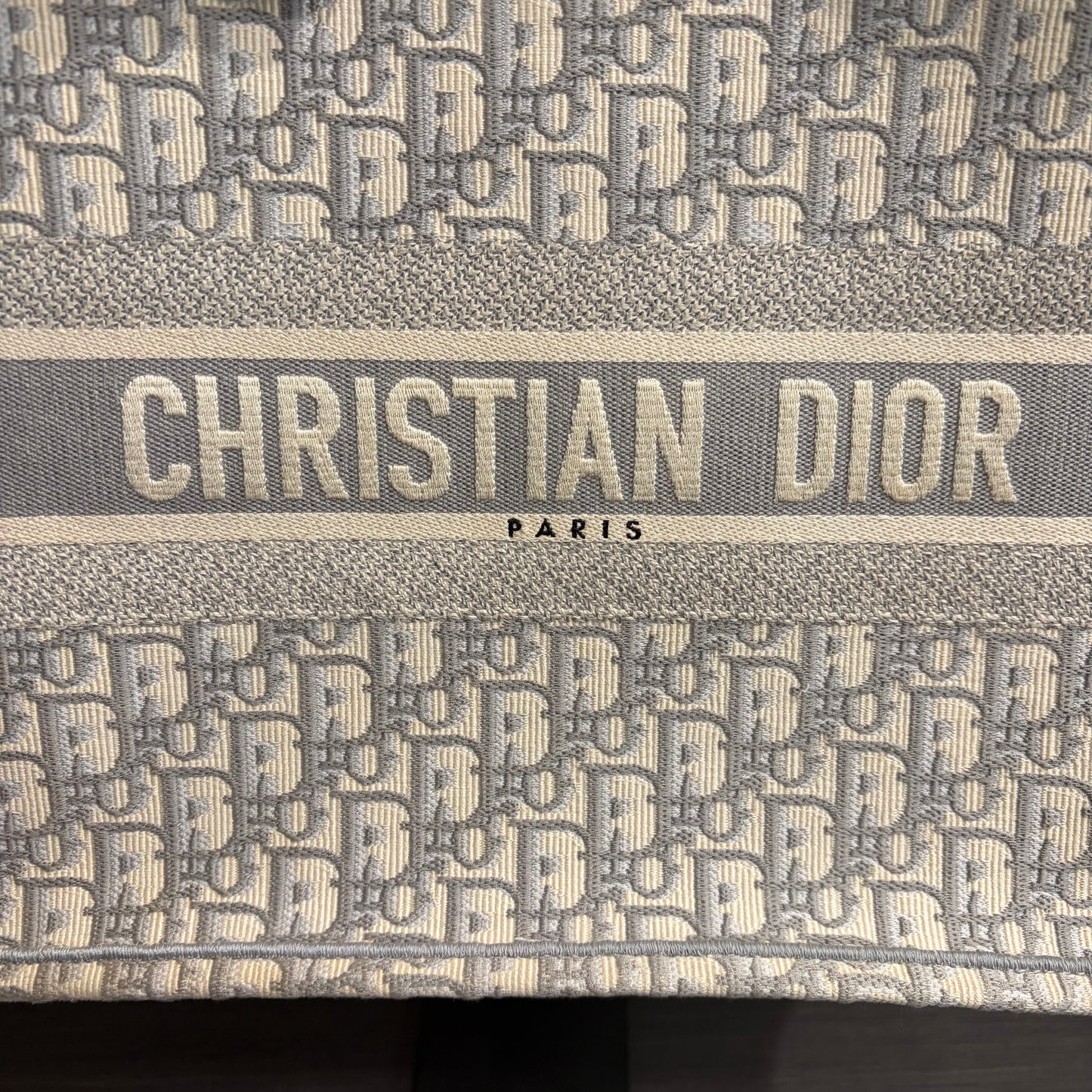8898 CHRISTIAN DIOR Oblique Medium Book Tote MSRP $3450