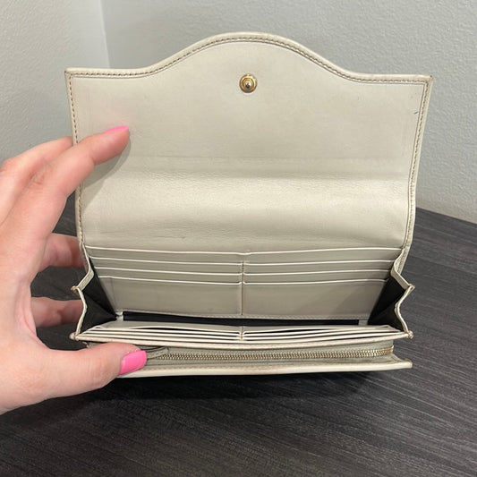 SOLD! Gucci GG Leather Wallet
