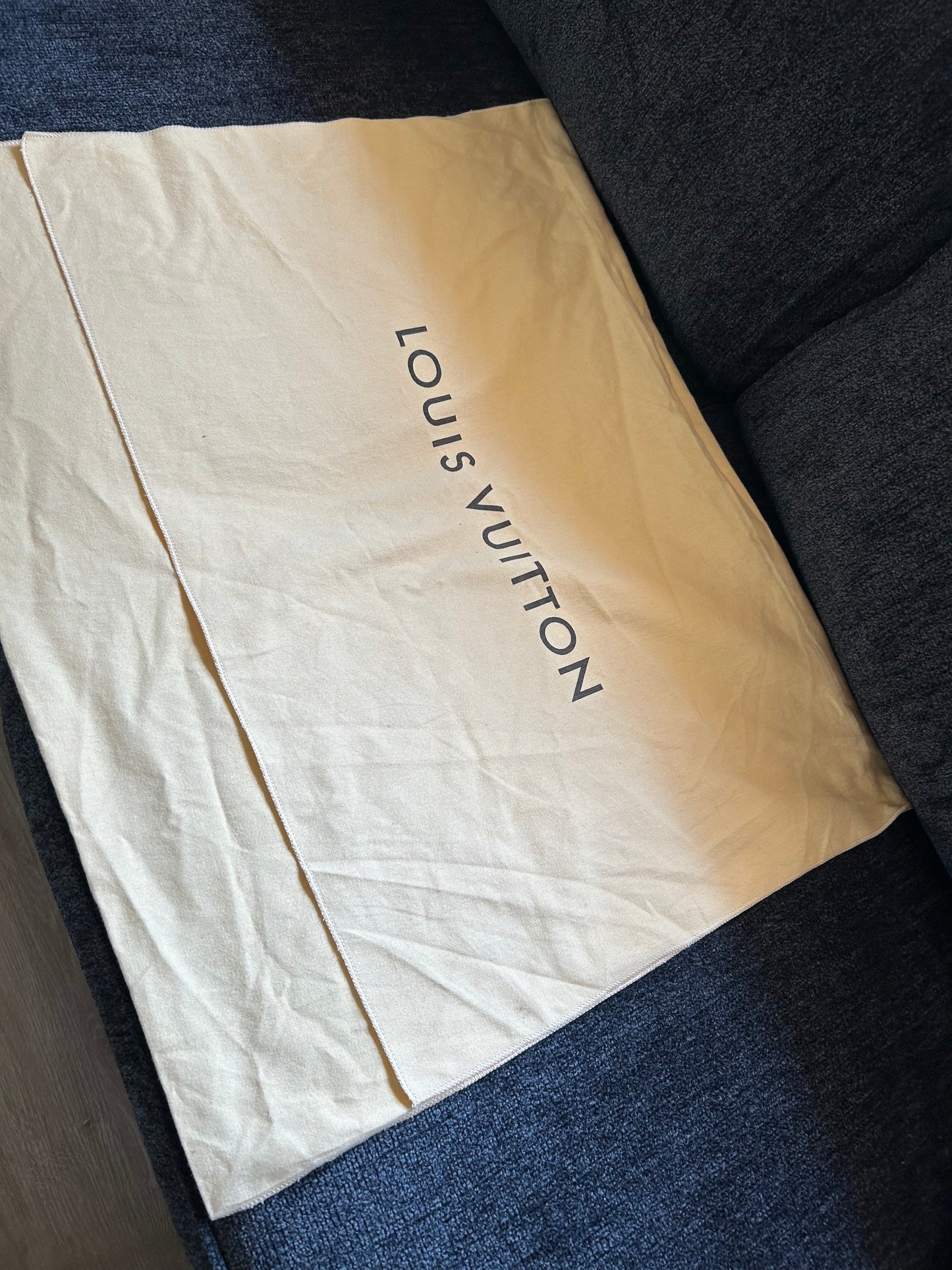 SOLD! Louis Vuitton Large Dust Bag