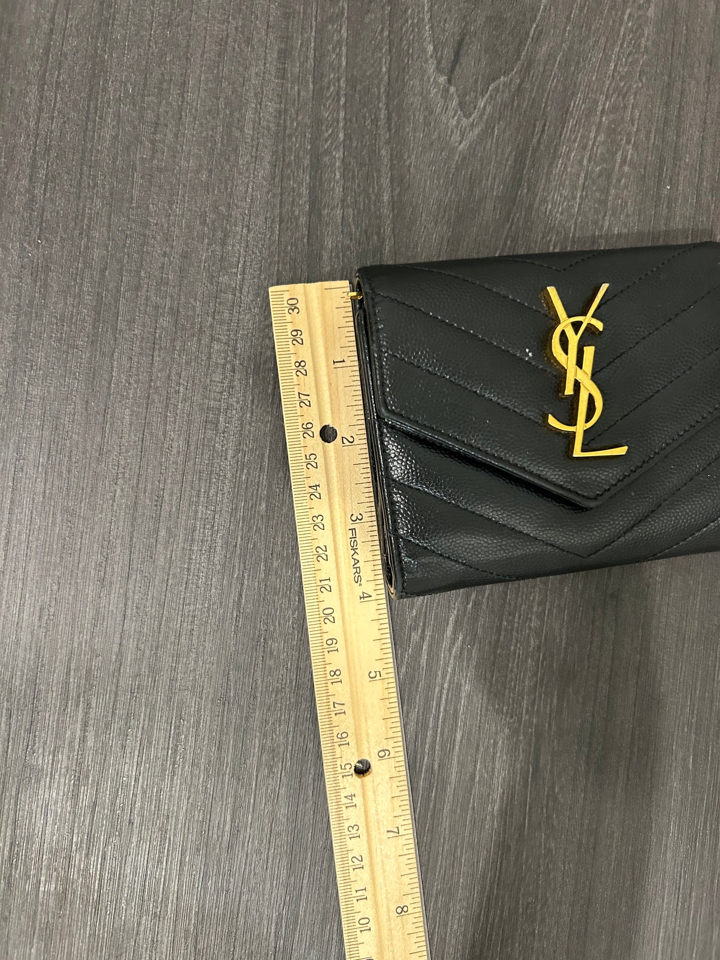 SOLD! Yves Saint Laurent YSL Caviar Wallet