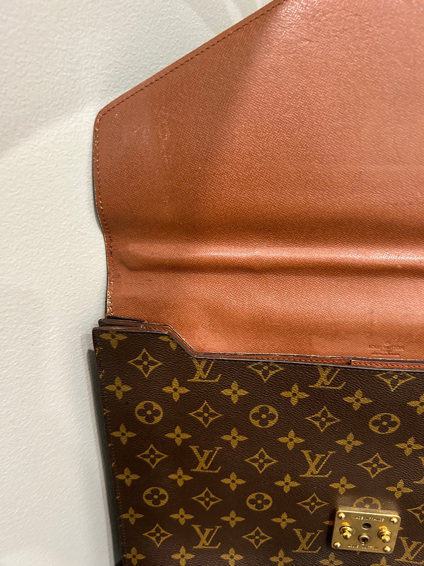 SOLD! Louis Vuitton Monogram Briefcase