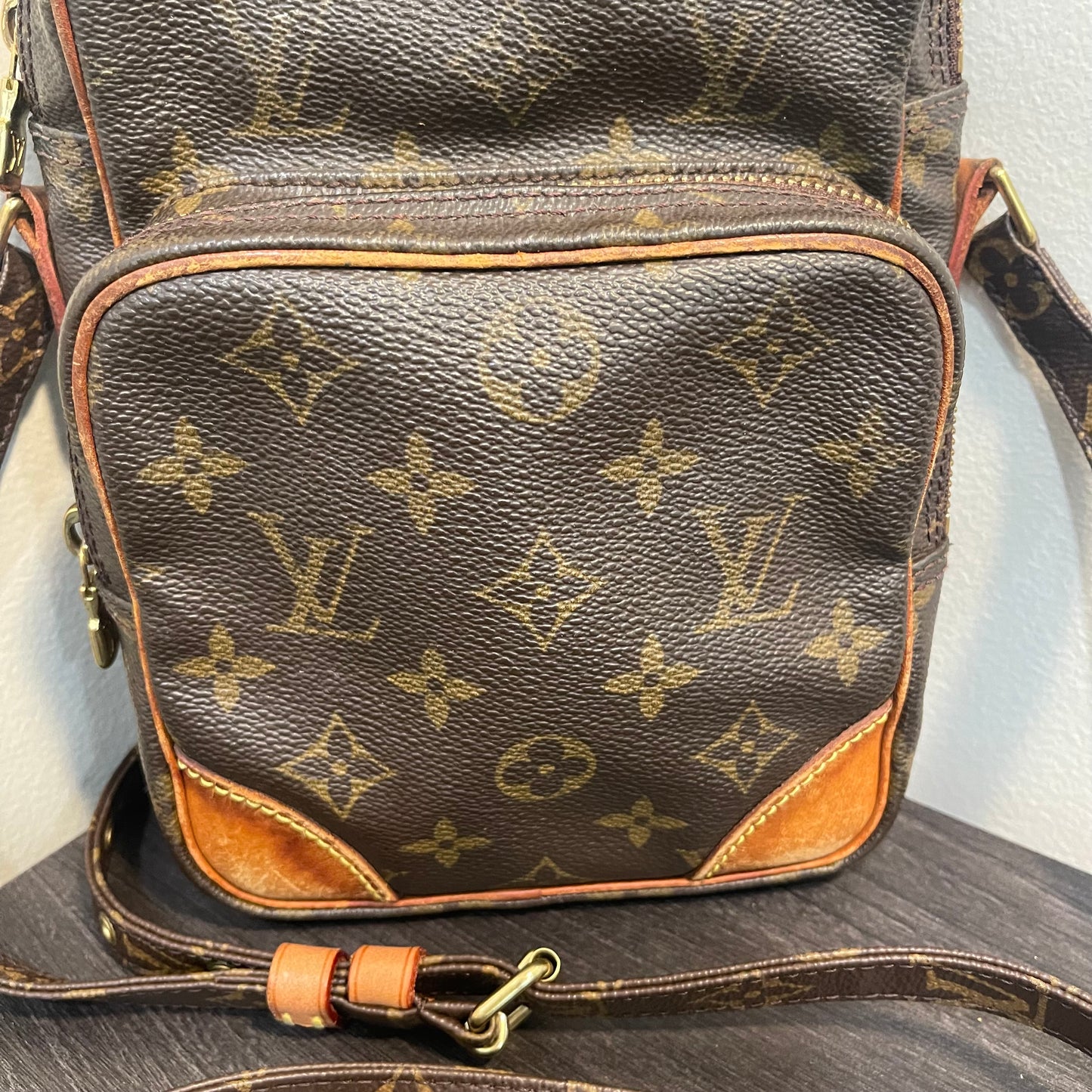 SOLD! Louis Vuitton Monogram Amazone Crossbody