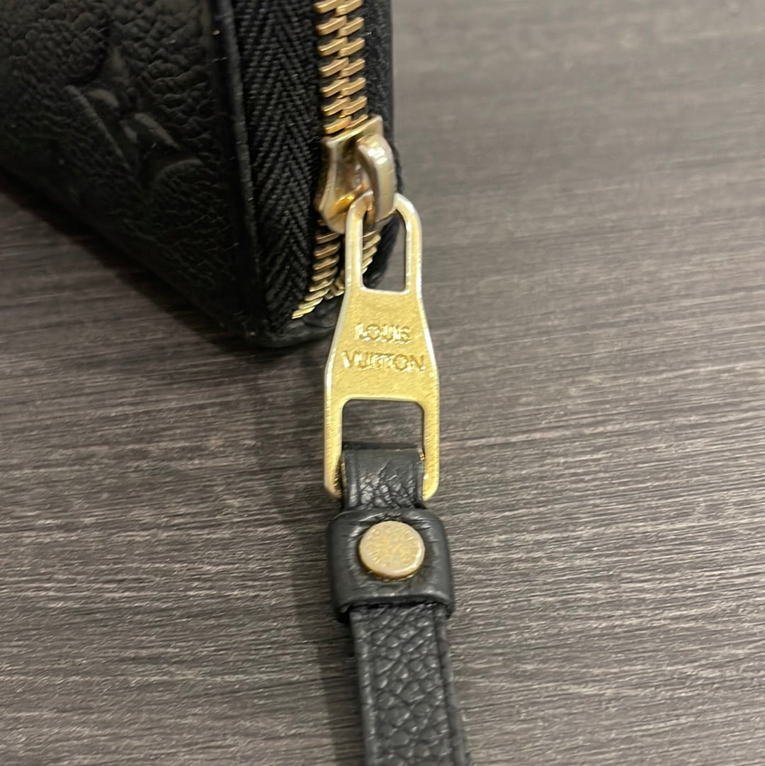 SOLD! Louis Vuitton Empreinte Zippy Wallet