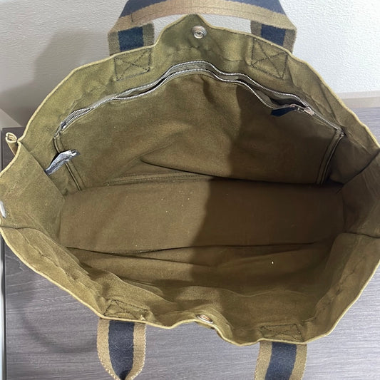 SOLD! Hermès Toile Fourre-Tout PM Tote
