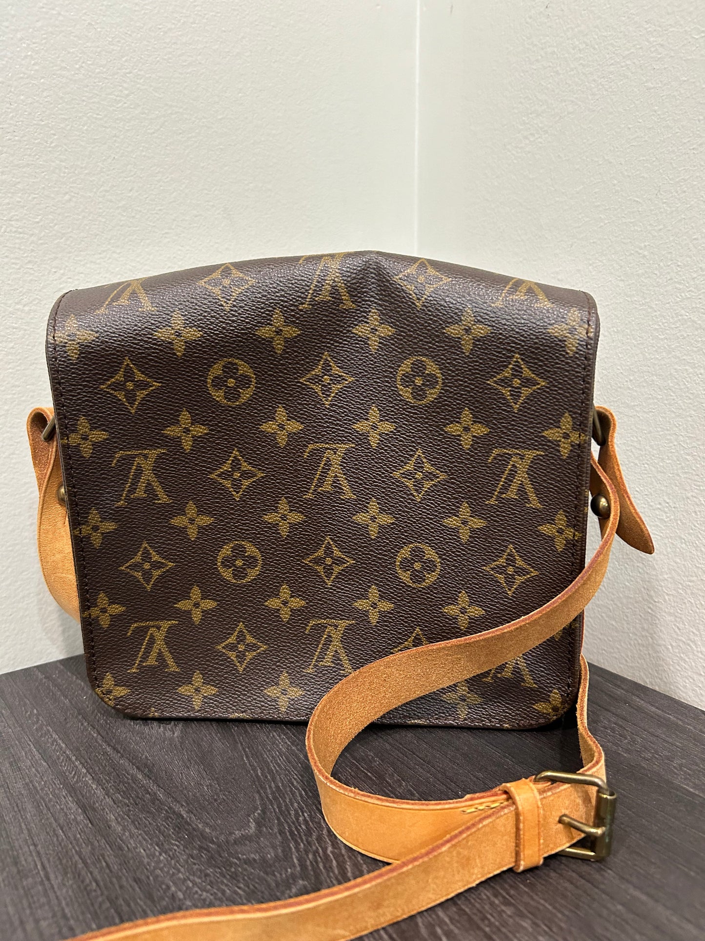 SOLD! Louis Vuitton Monogram Cartouchiere MM
