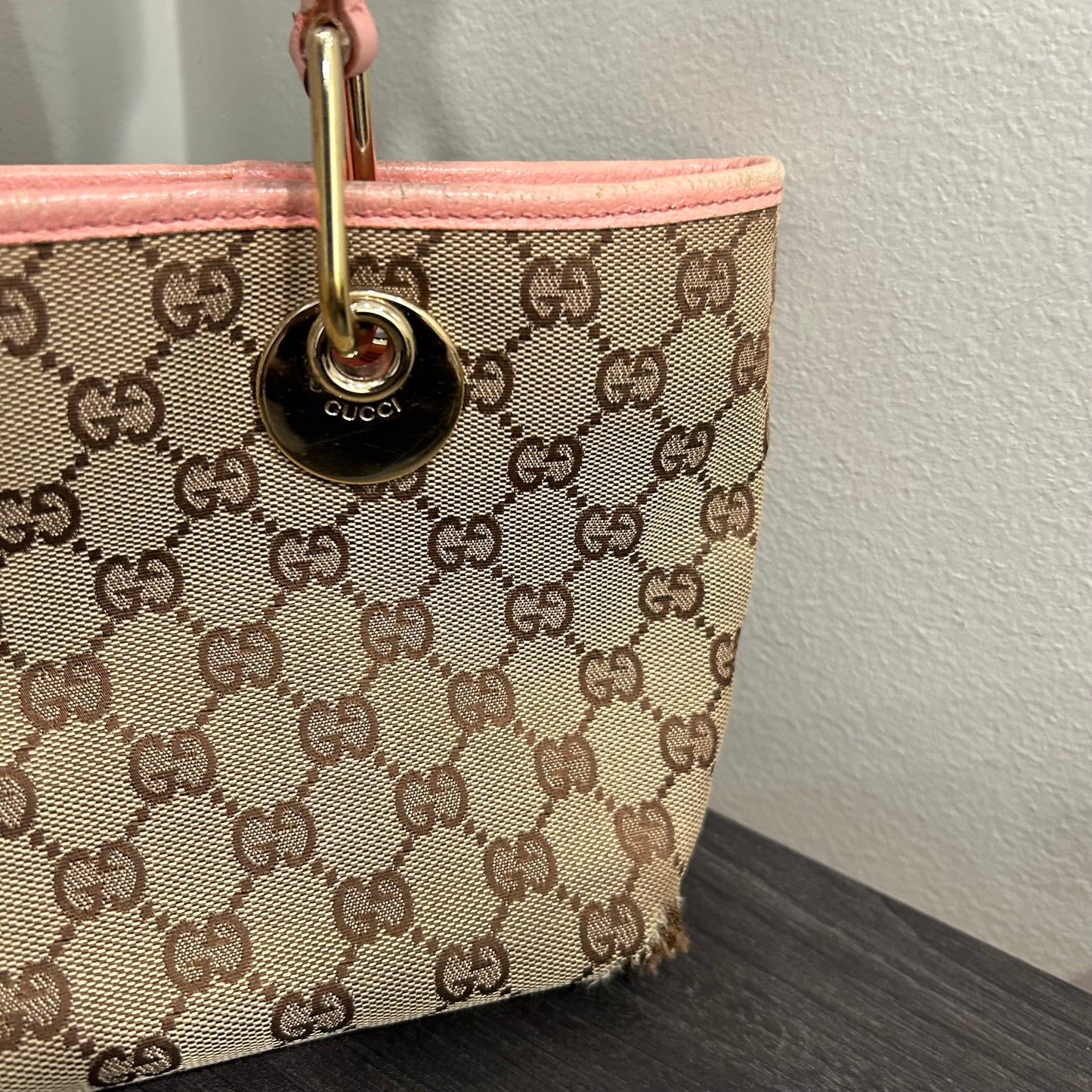 CLEARANCE Gucci Canvas Mini Tote