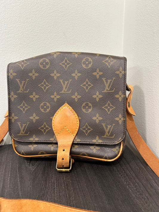 SOLD! Louis Vuitton Monogram Cartouchiere MM