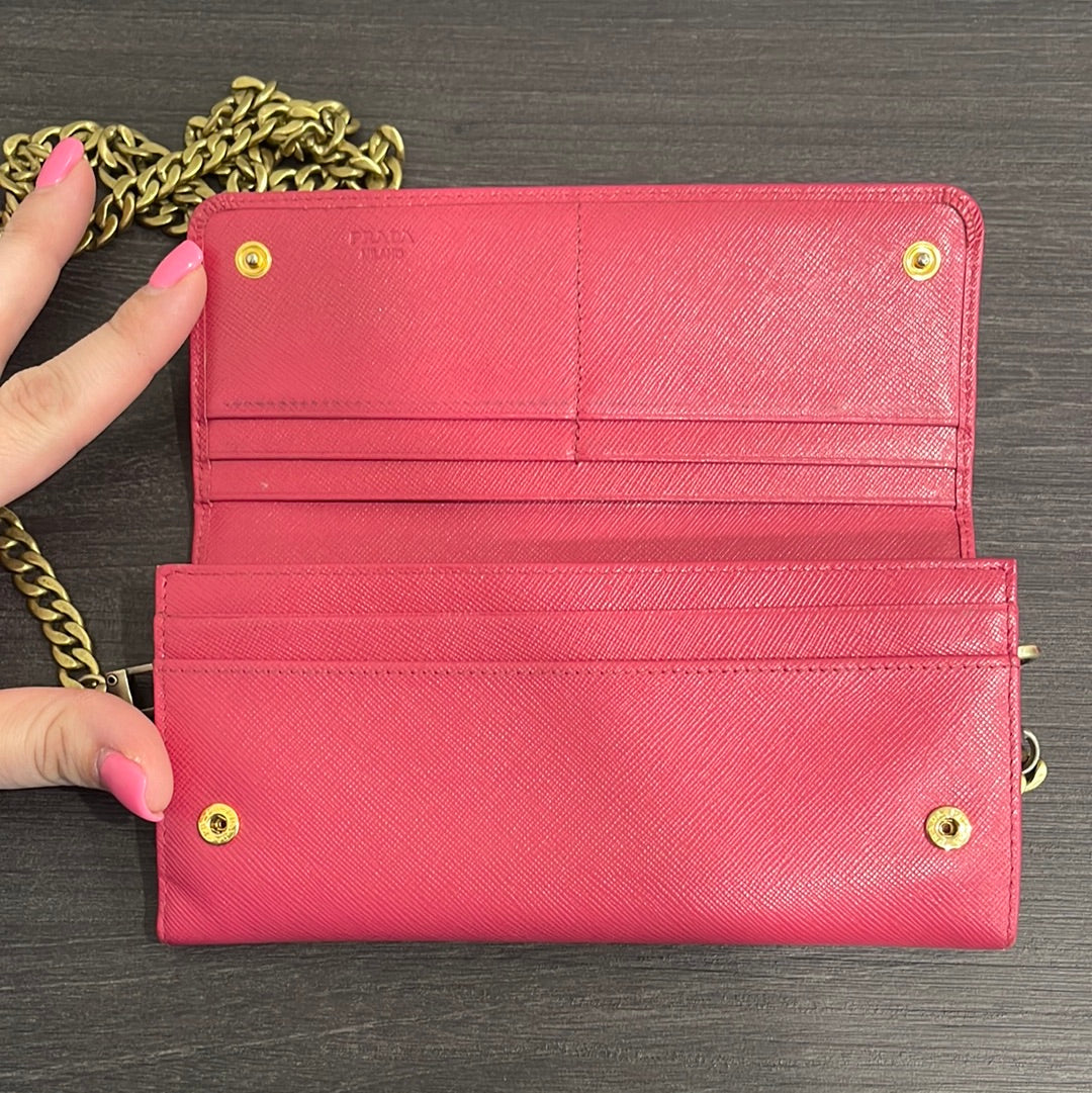 SOLD! Prada Wallet on Chain