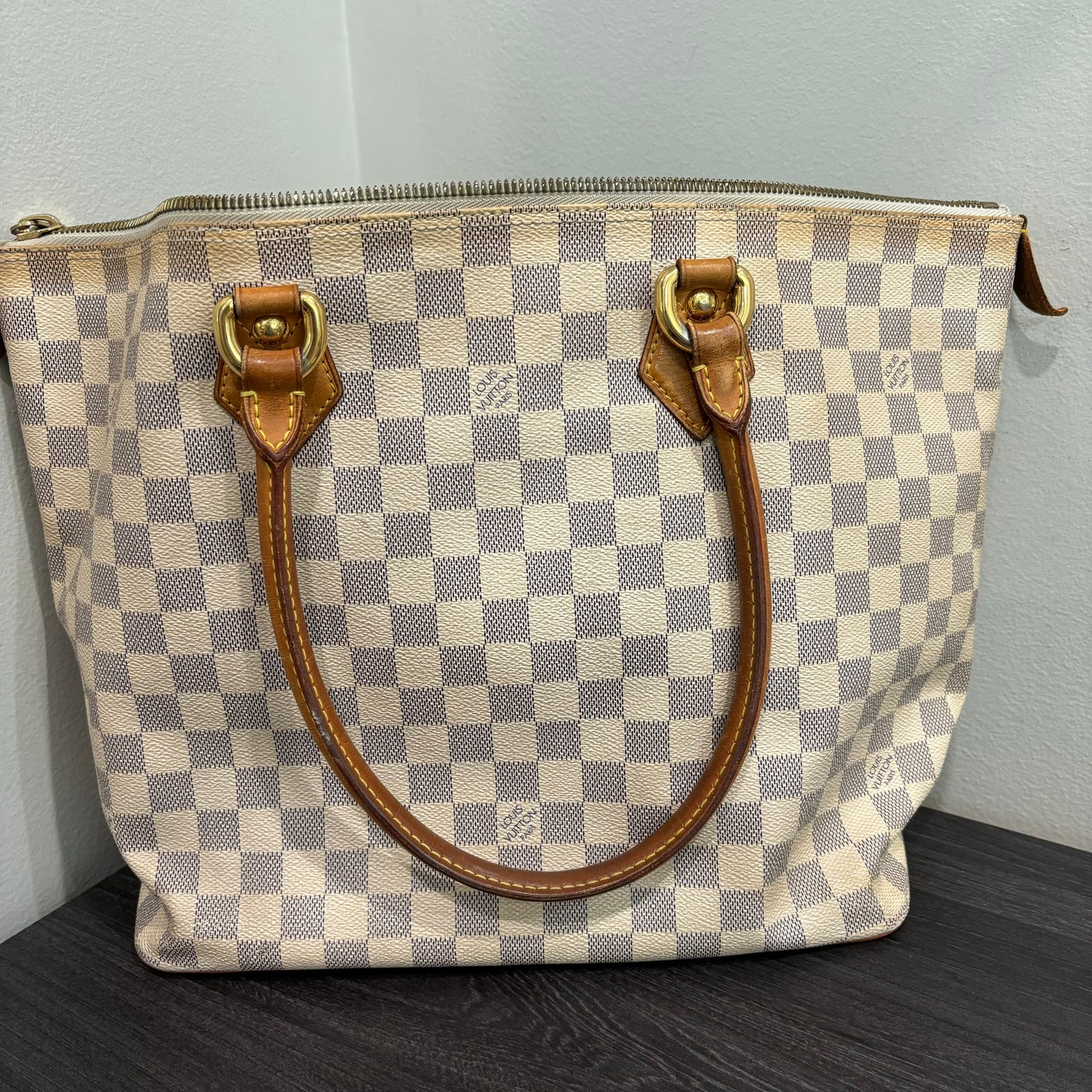 #298 LOUIS VUITTON Saleya MM Damier Azur
