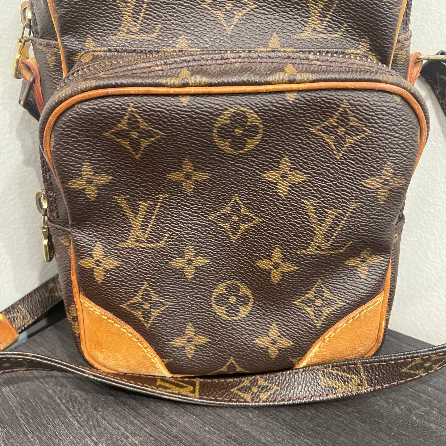 SOLD! Louis Vuitton Monogram Amazone Crossbody